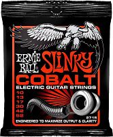 ERNIE BALL 2715 Skinny Top Heavy Bottom Slinky Cobalt Electric Guitar Strings - 10-52 Gauge