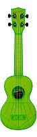 WATERMAN by KALA KA-SWF-GN Waterman Fluorescent Green, Soprano Ukulele